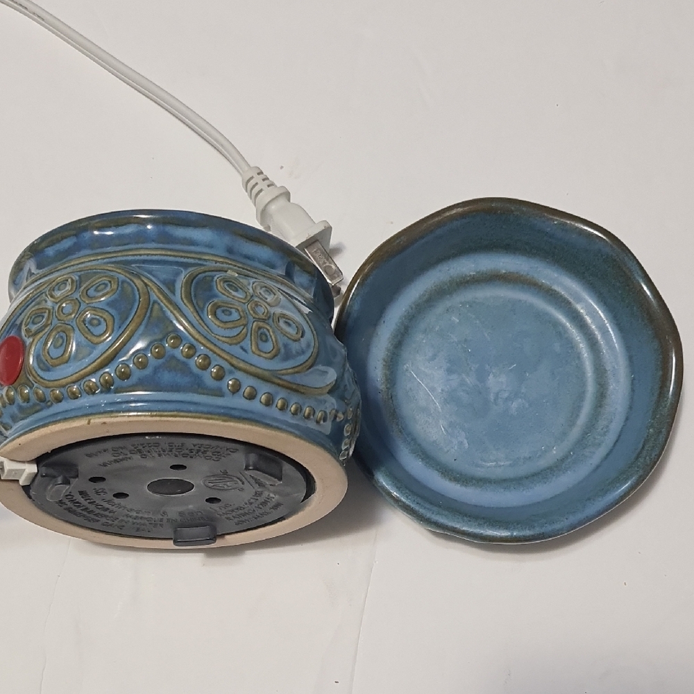 Blue Ceramic Electric Wax Warmer